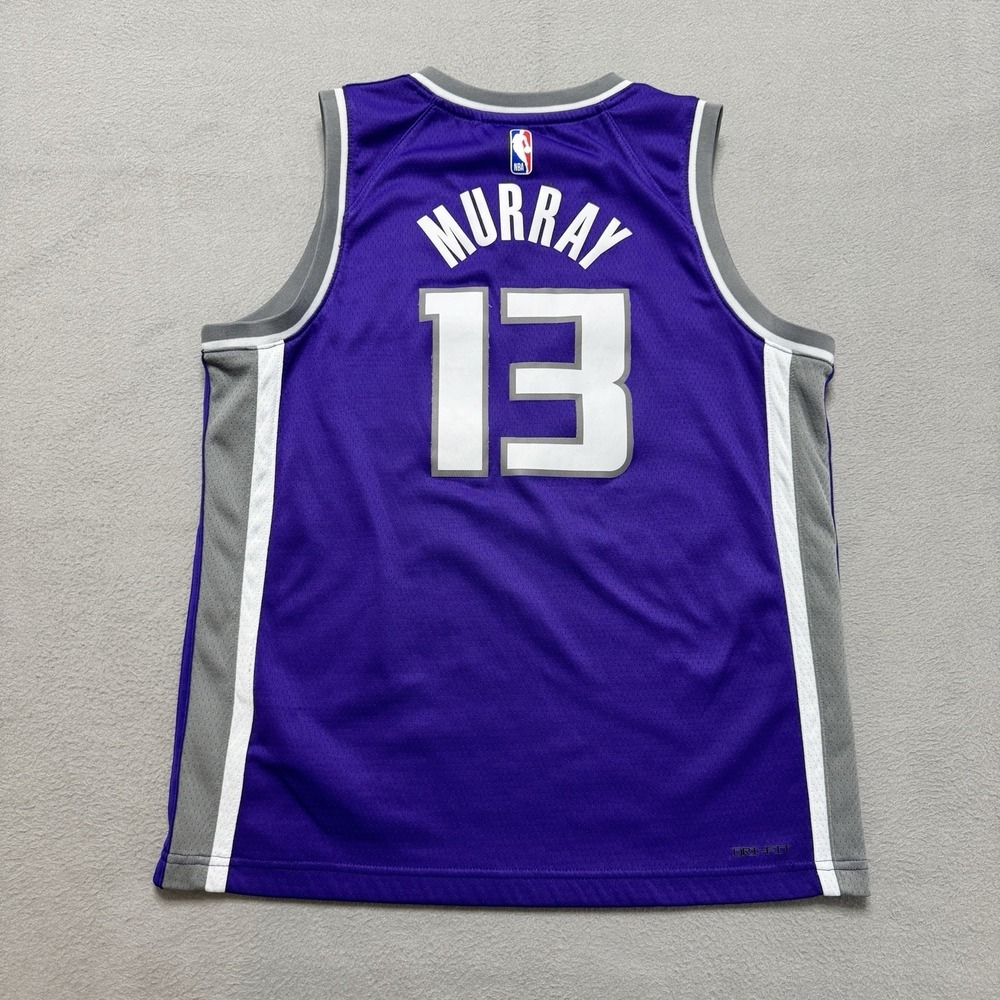 Sacramento Kings Murray 13 Jersey Youth Large Purple Icon‎ Basketball NBA Nike